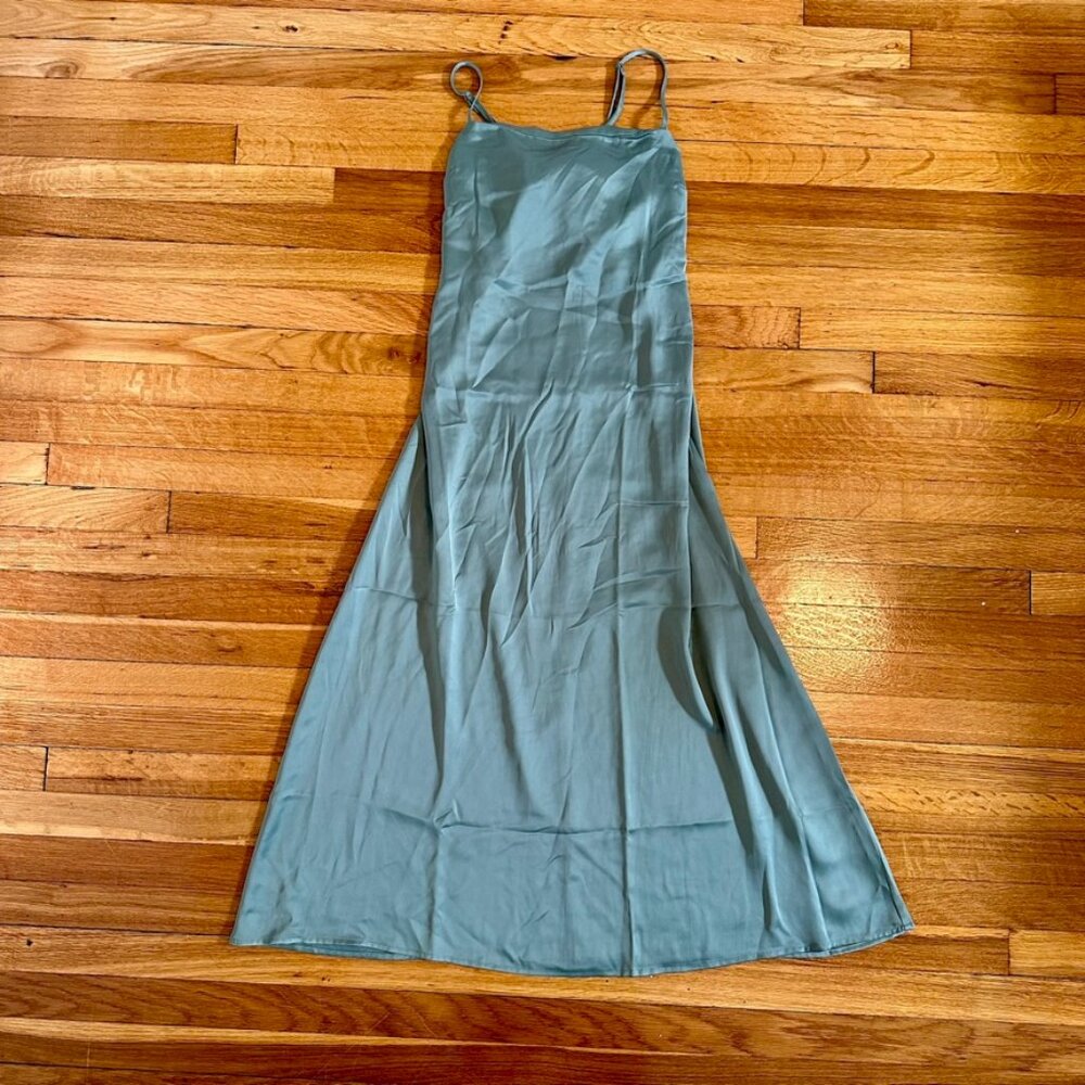 House of Harlow 1960 Satin Midi Dress